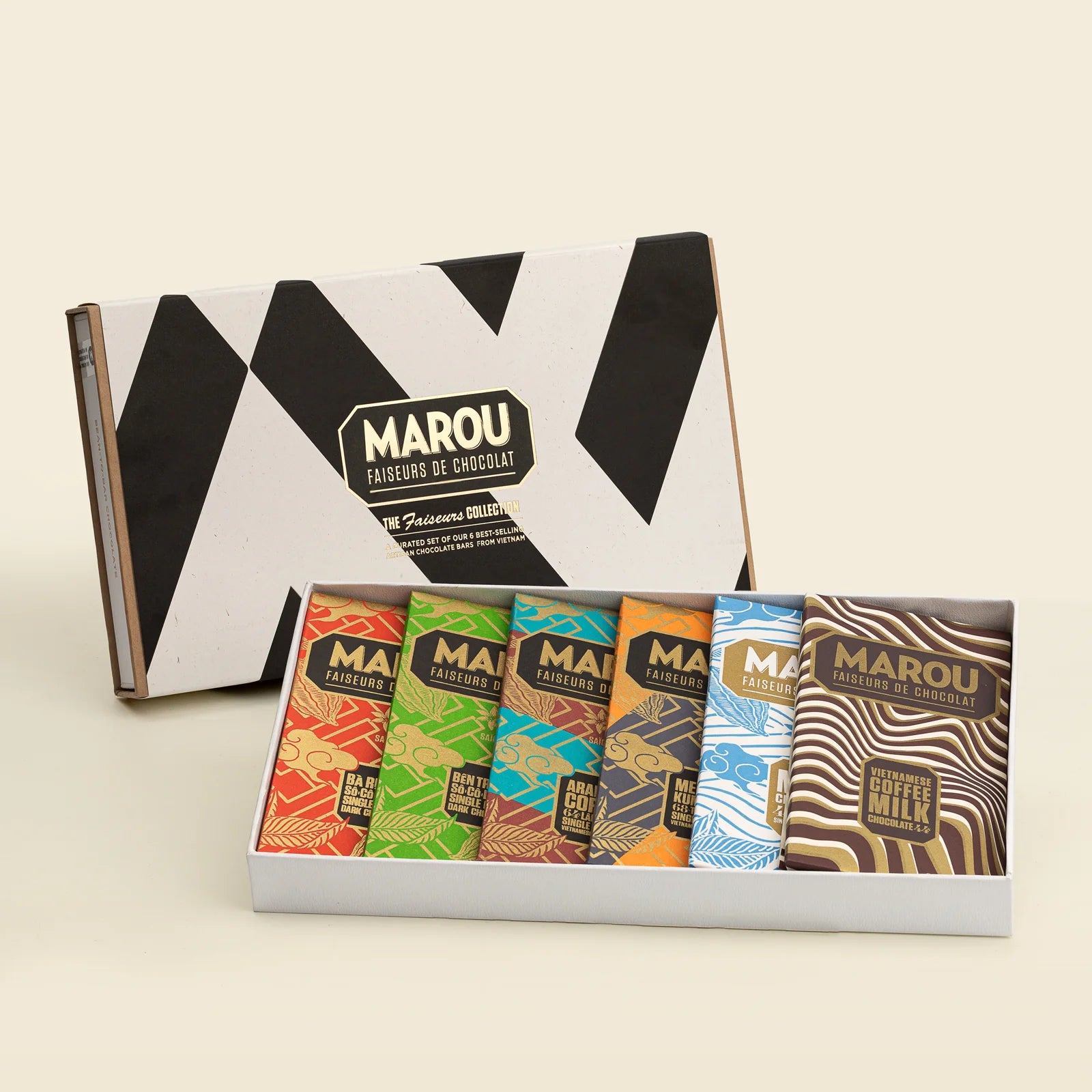 The Faiseurs Collection 6 Chocolate Bars Gift Box – Maison Marou