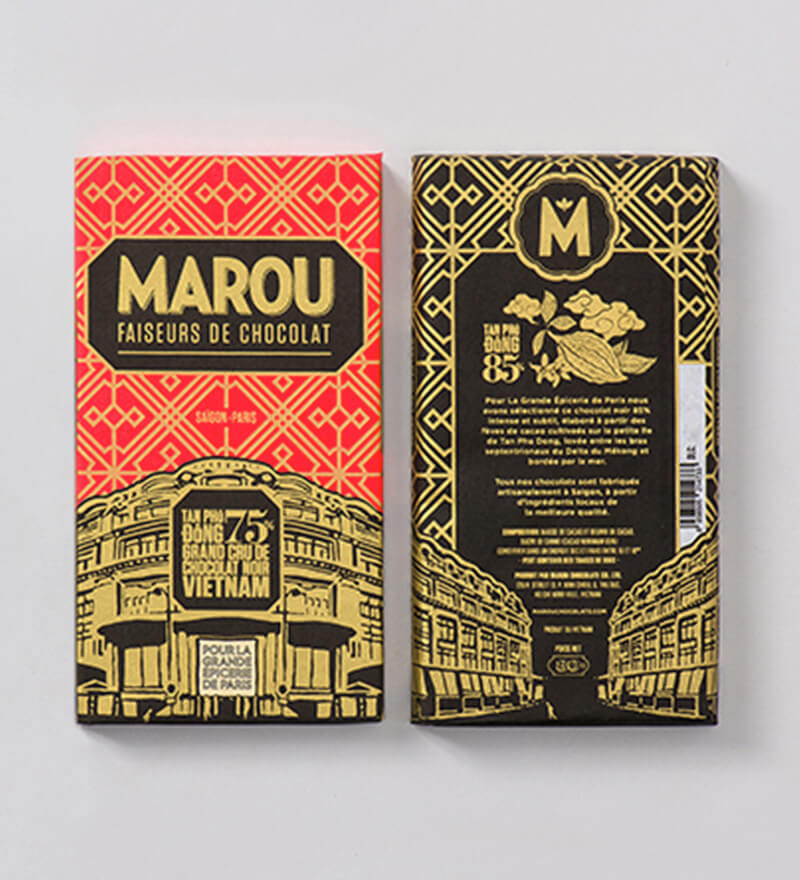Table à découvert  Le chocolat Marou, en partance directe pour le Vietnam  - Table à découvert